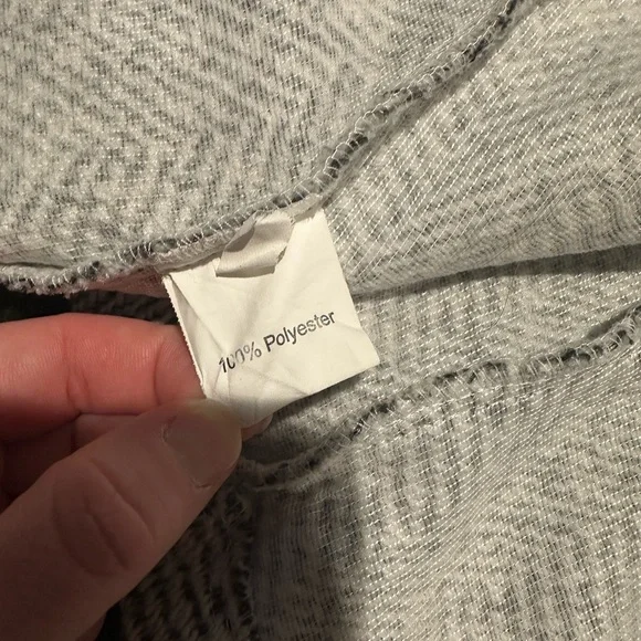 Gray Herringbone Blazer - Picture 4 of 4